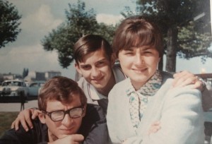 Con i cugini Alberto e Milly in Valle d'Aosta, settembre 1966
