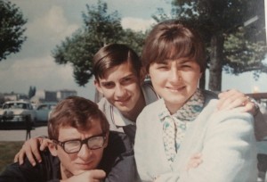 Con i cugini Alberto e Milly in Valle d'Aosta, settembre 1966